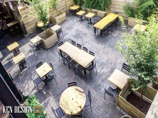Những lời khuyên giúp bạn thiết kế quán cà phê sân vườn đẹp nhất